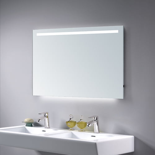 Væg montering opsætning af badeværelse toilet spejl