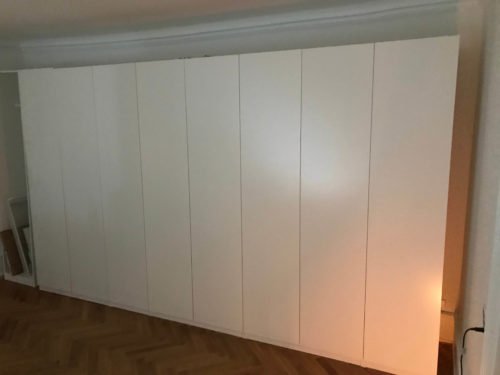 IKEA samle service - Pax skab 450x236cm 9 døre