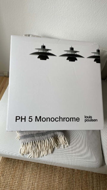 Louis Poulsen PH 5 Monocrome lampe